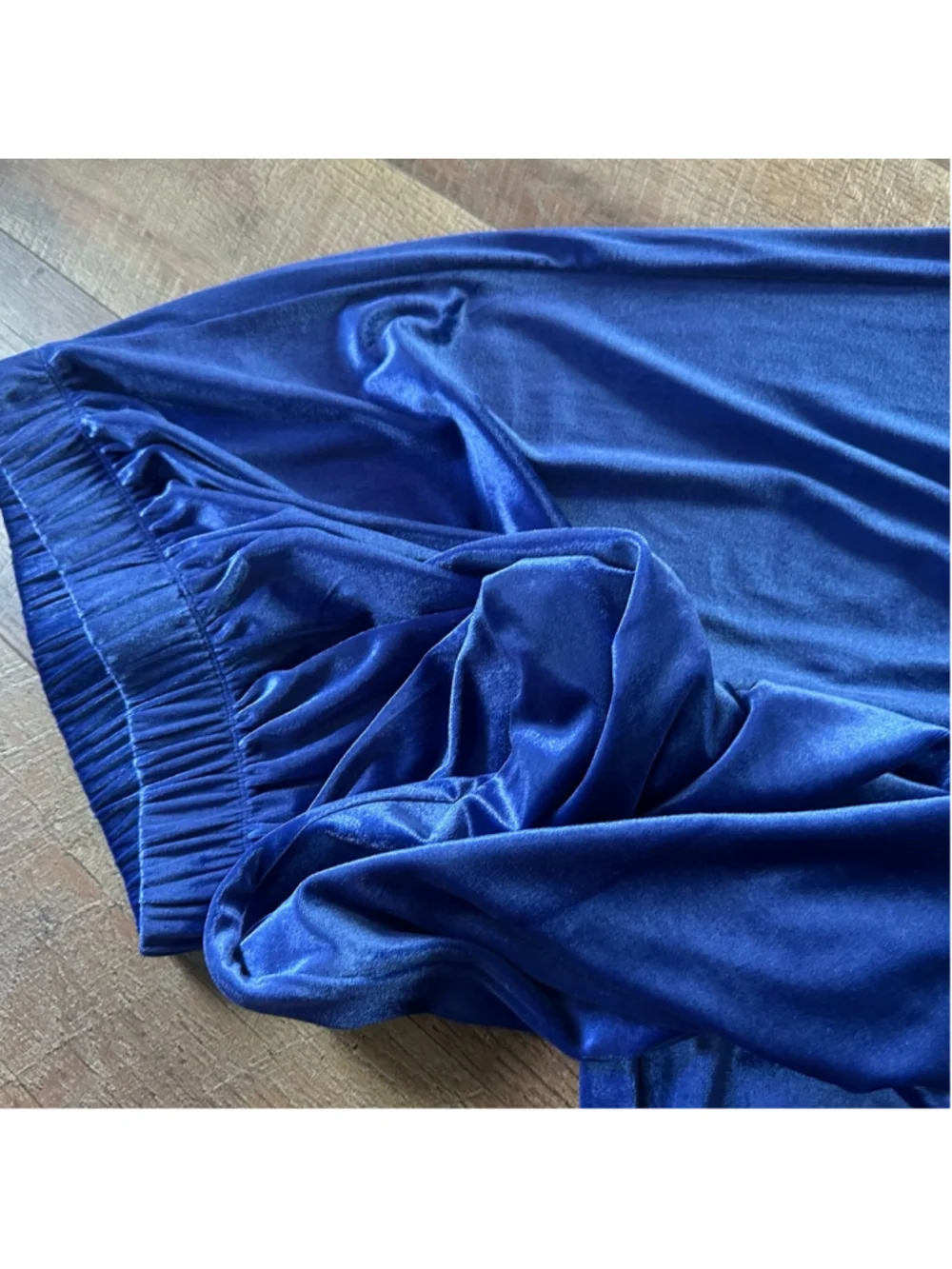 Women Zenana Pants Size S Blue Summer